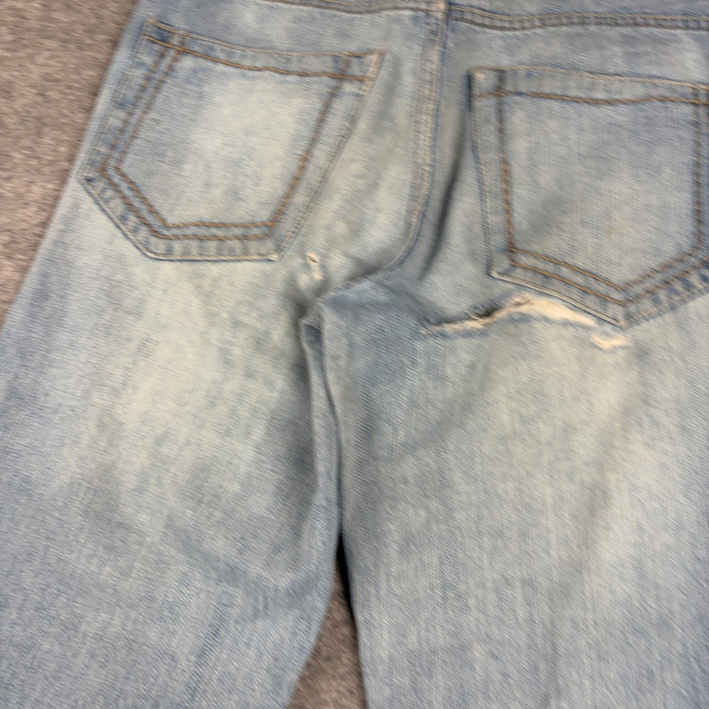 Avirex Jeans Mens 32 Light Wash Baggy Wide Leg‎ Vintage Denim Y2K Streetwear 00s - Picture 9 of 15